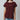 Oversized T-Shirt Frauen - Be yourself - Weinrot