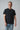 Herren T-Shirt mit handgesticktem Logo - Schwarz - 150 Stk. limitiert