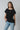 Oversized T-Shirt Frauen - Have a wonderful day - Schwarz