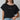 Oversized T-Shirt Frauen - Have a wonderful day - Schwarz